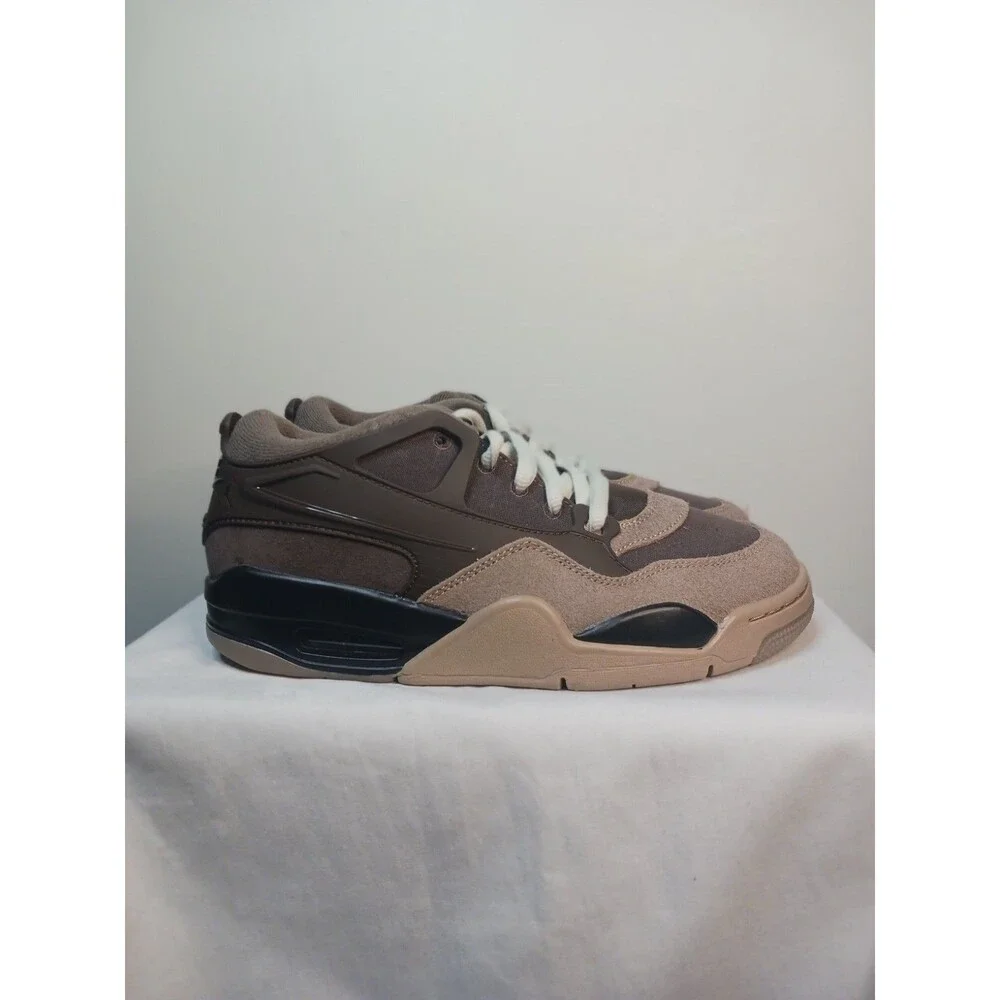 Nike Air Jordan 4 RM GS AJ4 Ironstone Medium Olive Kids Youth Size 6 FQ7938-022